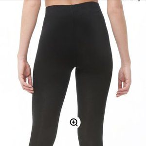 Classic Black Long Leggings 95% Cotton 5% Spandex